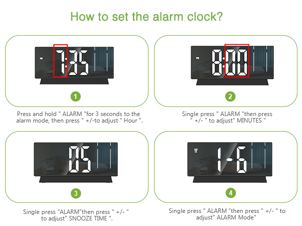 Projection Alarm Clock