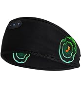 ZHENYEMEI Bamboo Cotton Sleep Headphones,Ultra-Soft Wireless Headband Bluetooth for Side Sleepers...