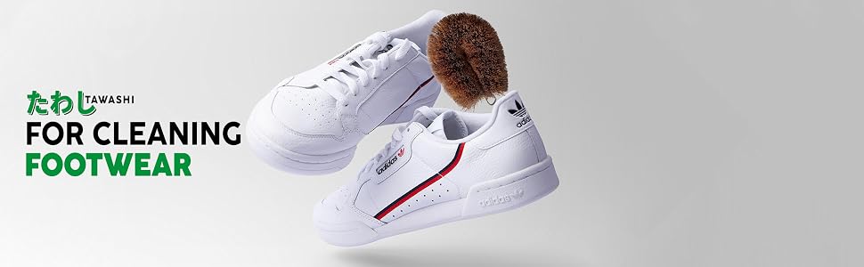 tawashi brush coir brush for shoes cleaning remove mud dirt