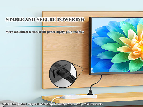 tv power cord
