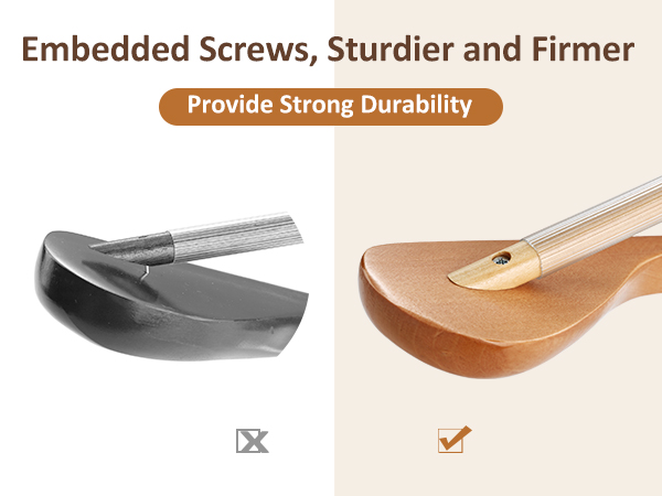 wooden hangers