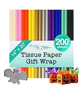 Ocean Tides Gift Wrapping Assorted Tissue Paper Bulk- Wrapping Paper for Crafts, Birthdays, Holid...