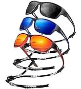 KALIYADI Polarized Sunglasses for Men, Sports Sun Glasses for Driving Cycling Fishing with UV pro...