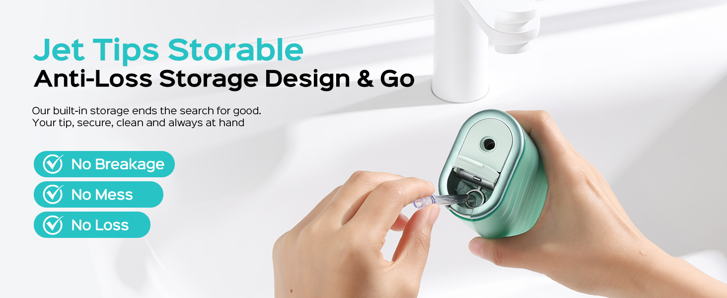 COSLUS T50 Portable Water Flosser for Travel