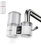 Vortopt T9-UF Faucet Water Filter for Kitchen Sink, with Smart Display | NSF/ANSI 42 Certified Ta...