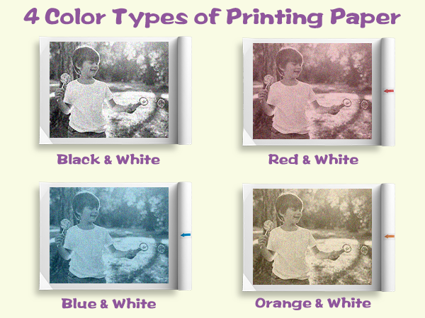4 Color Types of Printing Paper