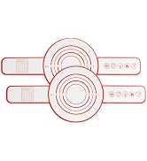 Silicone Baking Mat for Dutch Oven Bread Baking Mat With Extra Long Handles for Transferable Doug...