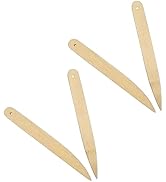 4Pcs Bamboo Point Tuner Seam Presser Pressing Untensil Sewing Tool Seam Presser Tool Handmade Sew...
