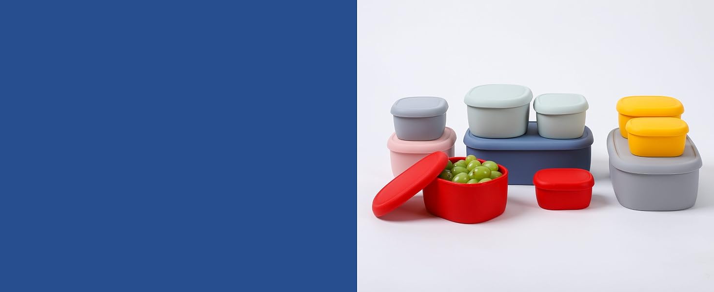 Silicone Food Storage Containers