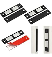 Magnetic Door Catch, ZUONAI Heavy Duty Cabinet Magnets for Closure Double Magnetic Cabinet Door C...