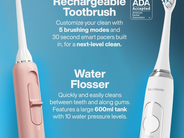 Flosser and Pro Toothbrush