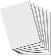 Notepads 4x6 - Blank Memo Pads - 50 Sheets per Notepad - Set of 6, Small Writing Pads White Paper...