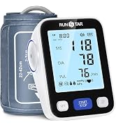 Runstar Upper Arm Blood Pressure Monitor with Wide Range Cuff (8.6'' -16.5'') for Home Use FSA&HS...