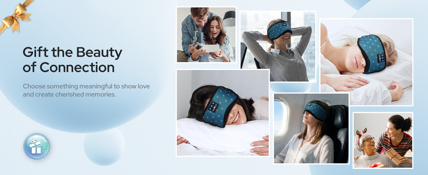 Sleep headphones Bluetooth Mesh Mask