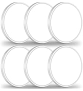 Brightever 6 Pack LED Flush Mount Ceiling Light, 7 Inch 15W, Ultra Thin 0.67 Inch Small Ceiling L...
