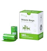 Typlastics Poop Bags for Dogs,180 Bags, Waste Refuse Cleanup, Doggy Roll Refills for Outdoor Pupp...