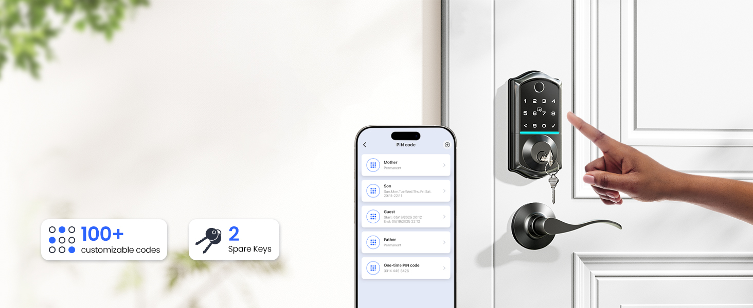 smart door locks for front door