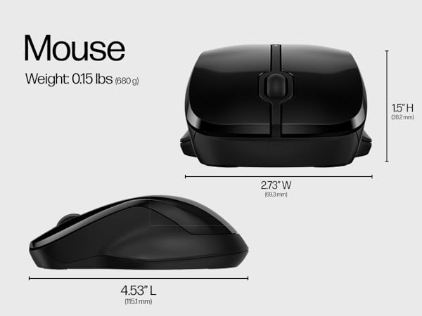 HP 250 Dual mouse (Sochi) - B0BX4LGC8W