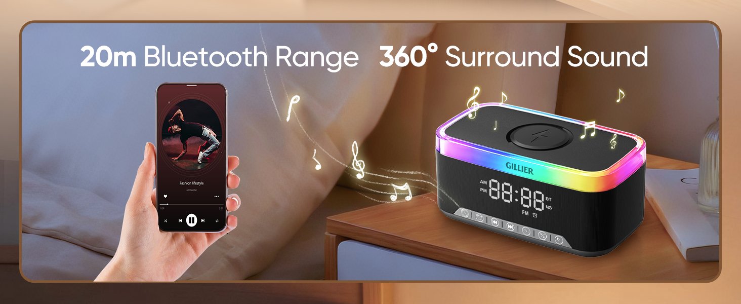 clock radios for bedroom