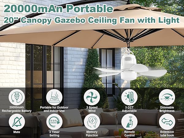 Canopy Fan Light