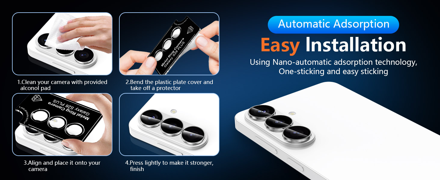 Camera Lens Protector for Galaxy S26 Plus