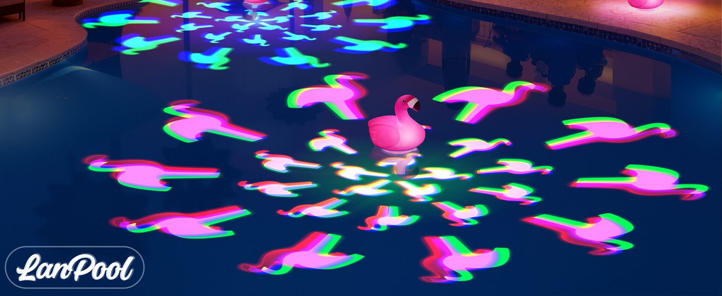 floating pool lights