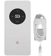 5G WiFi Mobile Hotspot, 5G WiFi Mobile Hotspot for Travel, Nano SIM Card Slot, Supports 16 Connec...