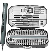 STREBITO Mini Electric Screwdriver, 155 in 1 Electric Precision Screwdriver Set with 140 S2 Magne...
