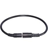 Black 6.5x4.4mm Extended Line Power Cable 6.5x4.4mm for Notebook Short Extension Cord 18AWG 120W ...