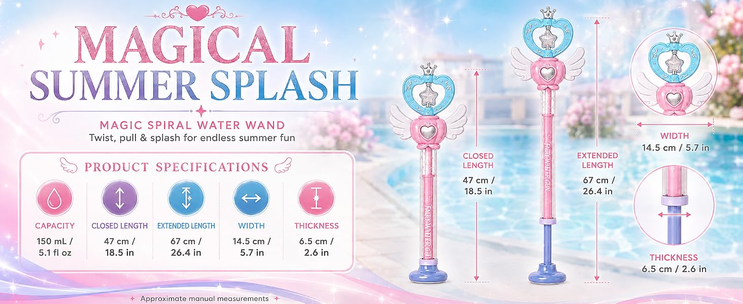 Magic Spiral Water Wand