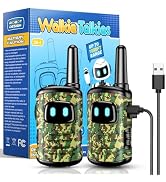 Walkie Talkies for Kids Rechargeable: 2 Pack Walkie Talkies for Kids Outdoor Hiking Camping Toys ...