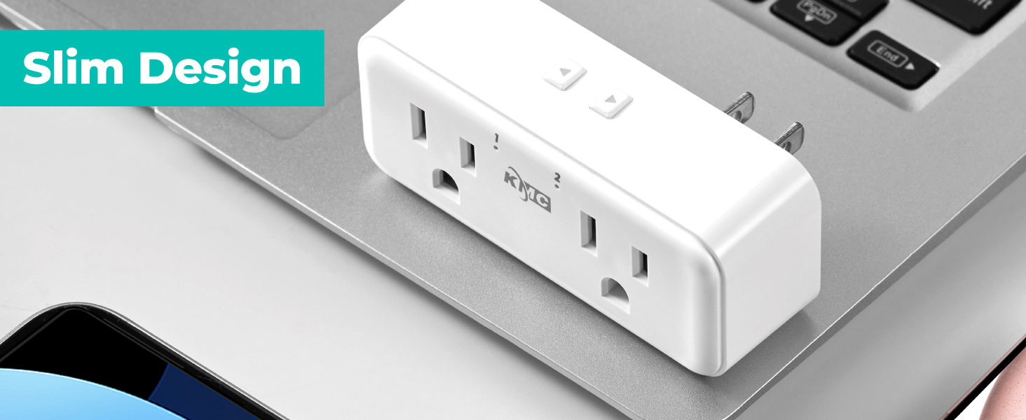 Smart Plug Duo Slim Design - KMC 30230