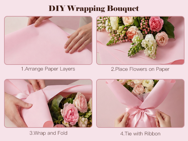 Floral Bouquet Wrapping Paper