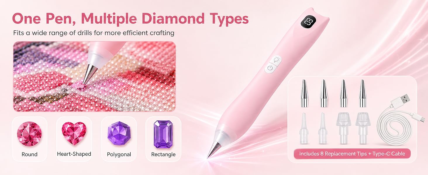 Electric Diamond Painting Pen