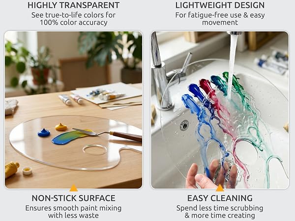 paint mixing tray
