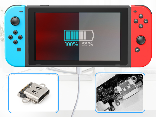 for Nintendo Switch Charging Port Replacement