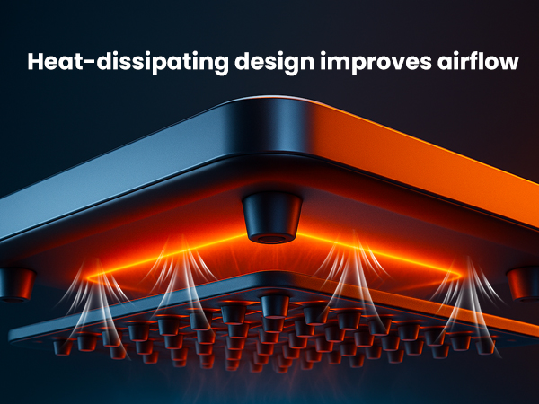 Food Warming Mat with Heat-dissipating design improves airflow