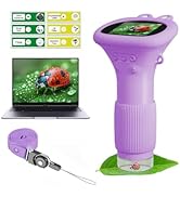 WINWEND Kids Microscope Pocket Microscope -1000X Portable Microscope for Kid | Photo and Video Mi...