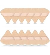 12Pcs of Triangular Powder Puff Makeup Sponges, Made of Super-soft Velvet, Designed for Contourin...
