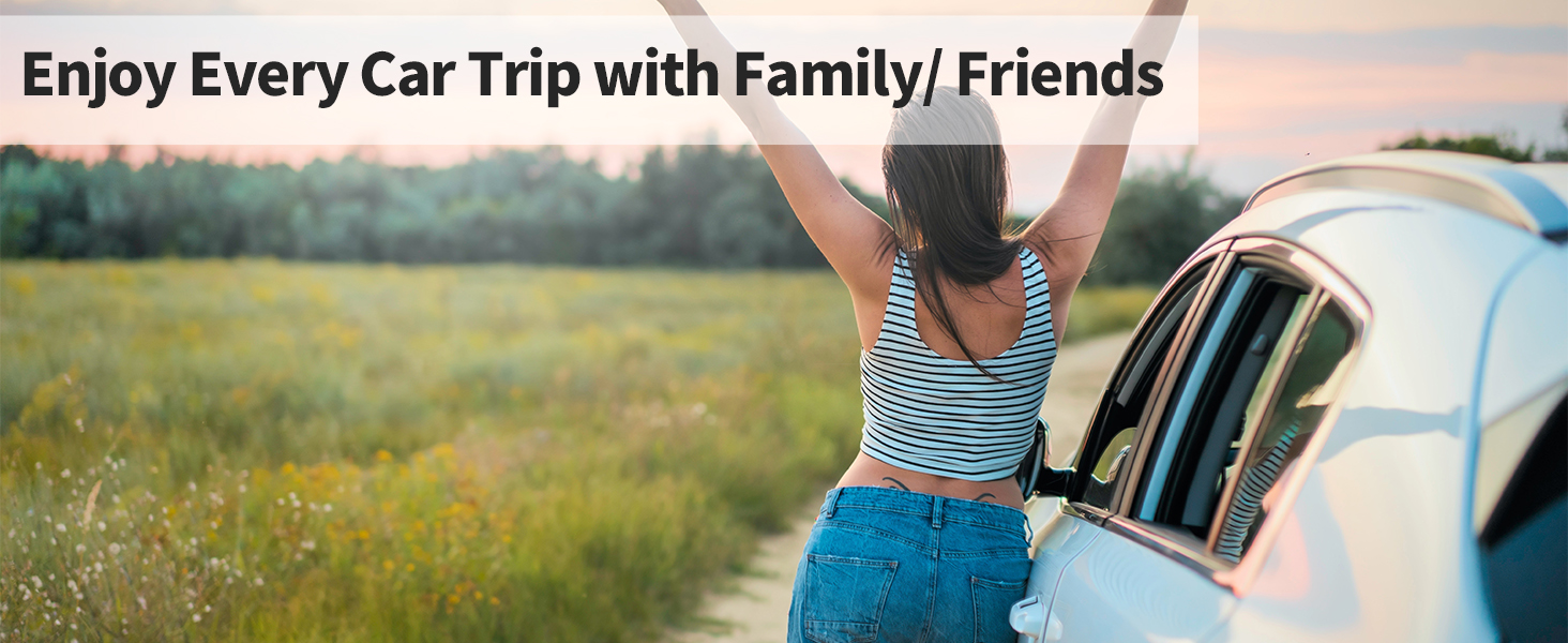 72W super fast usb c car charger 4 charging prot for family travel is good choose