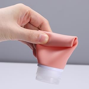 Travel bottle 60ml soft silicone material