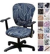 Melaluxe Computer Office Chair Covers - Protective & Stretchable Universal Chair Cover Stretch Ro...