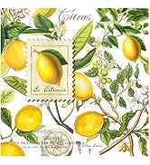 Michel Design Works Luncheon Napkins, Lemon Basil