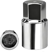 KoiLuvGo D-Wheel Locking Lug Nut Removal Tool Key, Professional Anti-Theft Lock Nut Remover Socke...