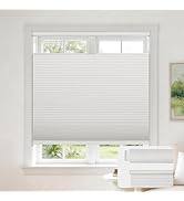 ZELUNA No Drill Cordless Blackout Cellular Shades Bottom Up Top Down Window Blinds with Thermal I...