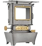 Thous Winds Camping Oil Lantern, Fuel Lamp for Outdoor Lighting Cooking Warming,Stainless Steel O...