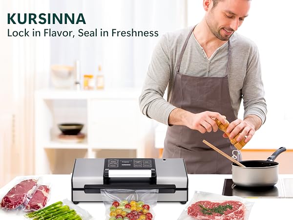 Kursinna Vacuum Sealer Machine Food Storage