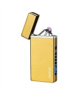 SKRFIRE Lighter Rechargeable USB Electric Lighter Outdoor Windproof Lighter Flameless Plasma Ligh...