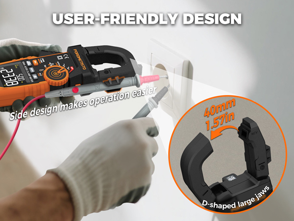 Text reads 'USER-FRIENDLY DESIGN'. Product interface showing steps of assembly or usage instructions with visual guide elements and icons.