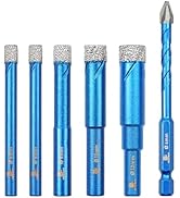 BRSCHNITT Diamond Drill Bit Round Shank 1/4
